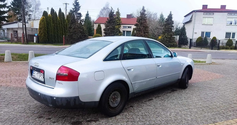 Audi A6 cena 7000 przebieg: 348000, rok produkcji 1999 z Łódź małe 37